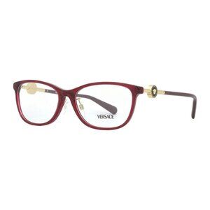 NEW VERSACE EYEGLASSES RED WOMEN EYEWEAR VERSACE VE3297D 388
